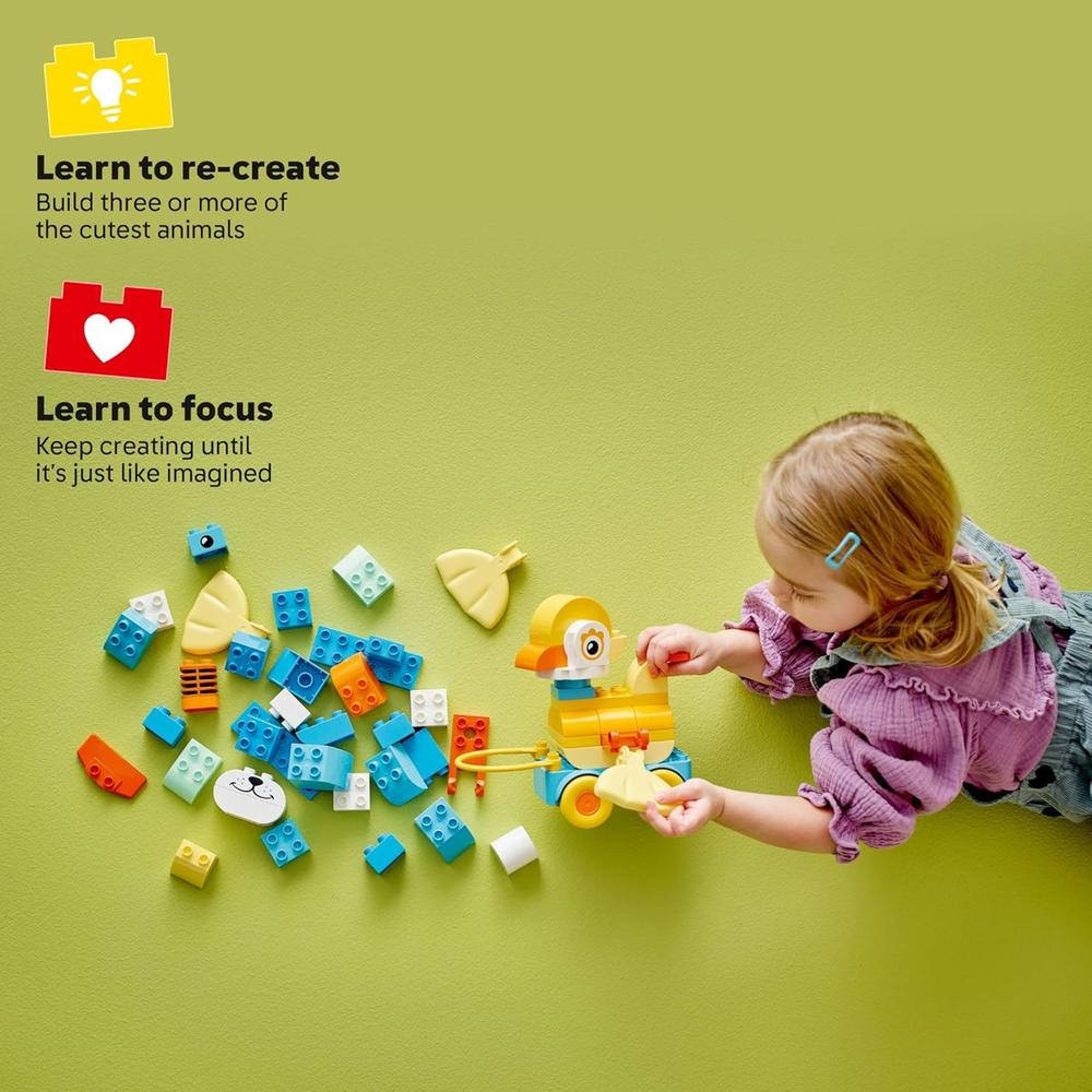 LEGO DUPLO TOWN 3 EN 1 ANIMALES SOBRE RUEDAS, JUEGO EDUCATIVO - 3