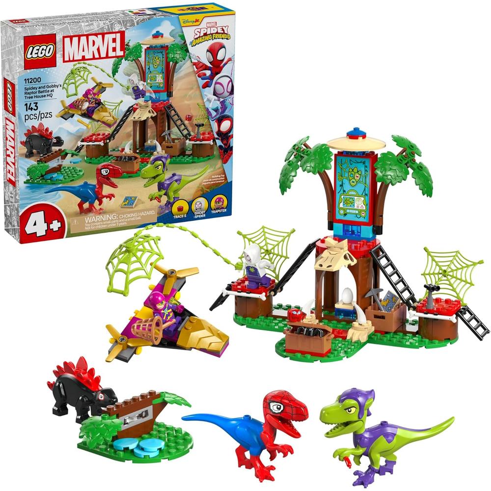 LEGO MARVEL SPIDEY Y SUS AMIGOS: SPIDEY VS GOBBY EN CASA DEL ÁRBOL - 1