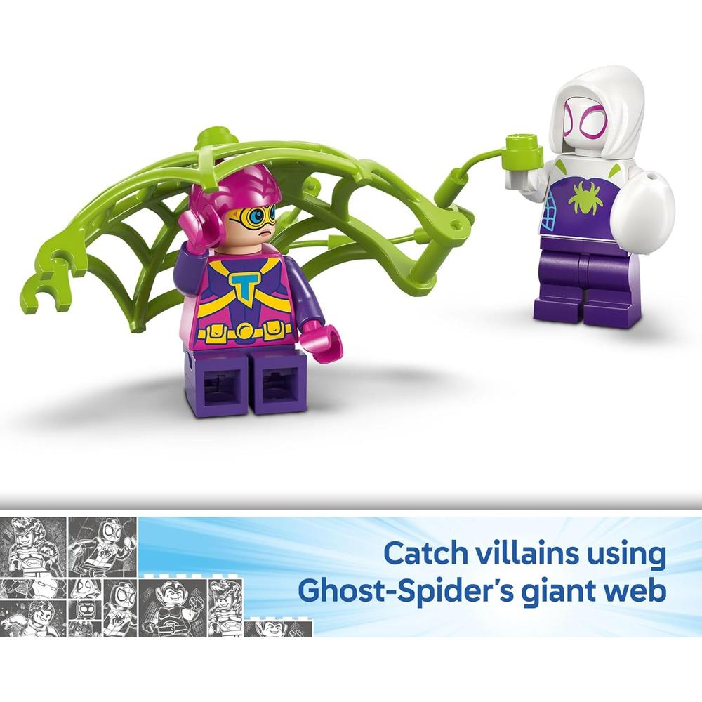 LEGO MARVEL SPIDEY Y SUS AMIGOS: SPIDEY VS GOBBY EN CASA DEL ÁRBOL - 5
