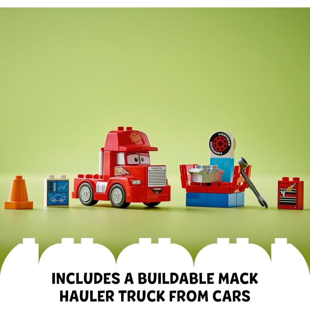 LEGO DISNEY PIXAR MACK EN LA PISTA DE CARRERAS, SET EDUCATIVO PARA NIÑOS - 4
