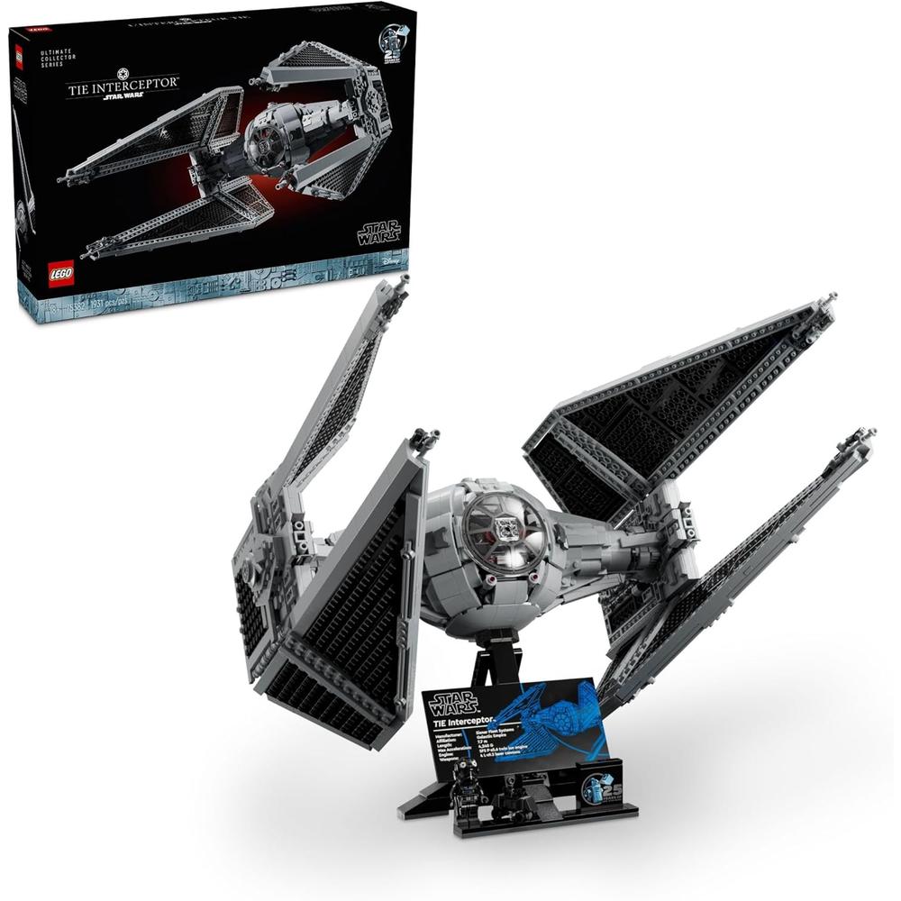 LEGO STAR WARS UCS INTERCEPTOR TIE, SET COLECCIONABLE PARA CONSTRUIR Y EXHIBIR - 1
