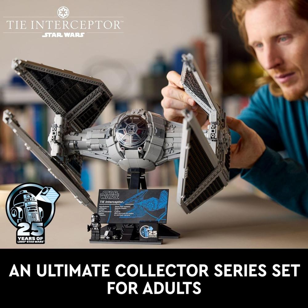 LEGO STAR WARS UCS INTERCEPTOR TIE, SET COLECCIONABLE PARA CONSTRUIR Y EXHIBIR - 2