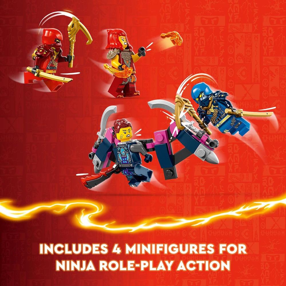 LEGO NINJAGO KAI AVENTURA CON ROBOT ESCALADOR Y 4 FIGURAS DE ACCIÓN NINJA - 6