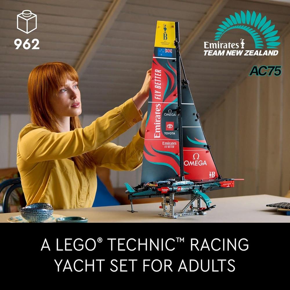 LEGO TECHNIC EMIRATES TEAM NEW ZEALAND AC75, SET DE CONSTRUCCIÓN PARA ADULTOS - 2