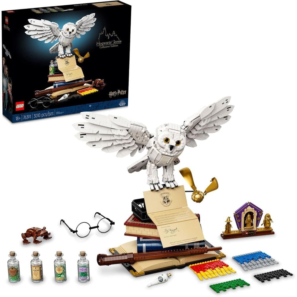 LEGO HARRY POTTER HOGWARTS ICONS EDICIÓN 20 ANIVERSARIO SET COLECCIONABLE - 1