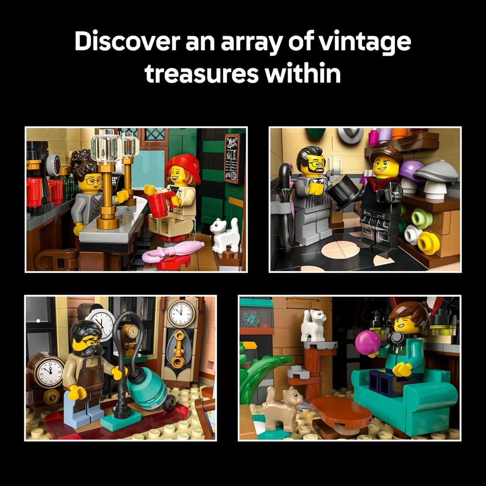 LEGO ICONS TUDOR CORNER, KIT DE CASA MINIATURA PARA ADULTOS - 6