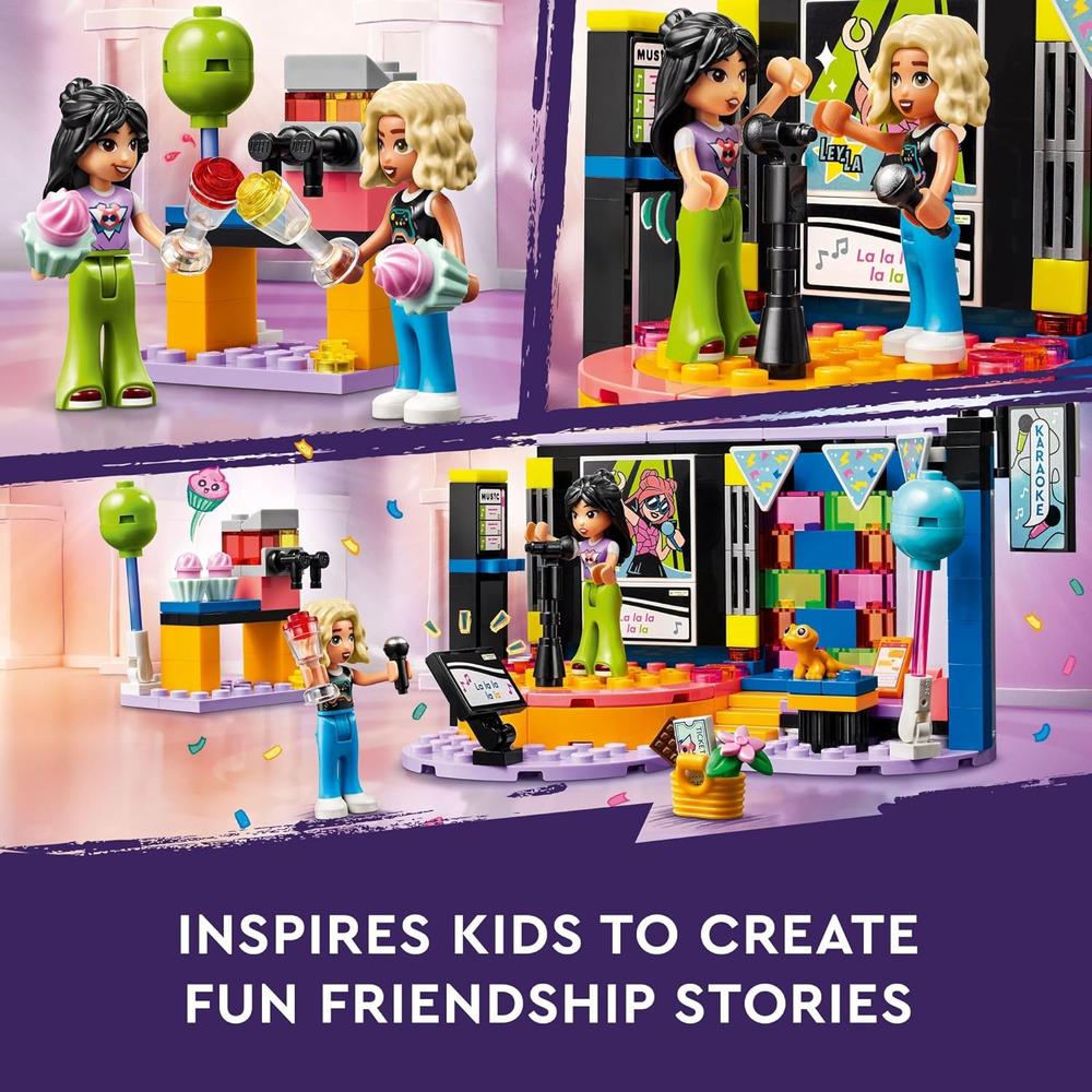 LEGO FRIENDS SET DE KARAOKE Y FIESTA MUSICAL CON MINI MUÑECAS Y GECKO - 5