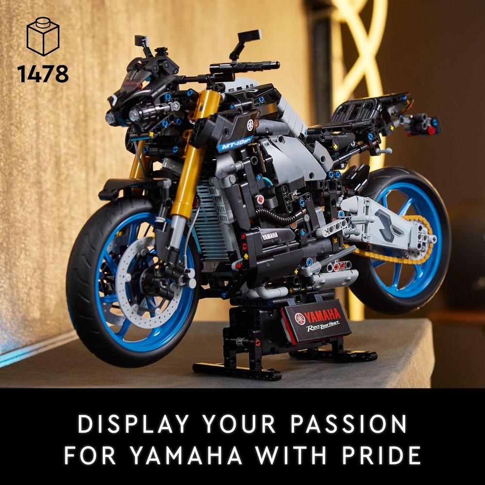 LEGO TECHNIC YAMAHA MT-10 SP MOTOCICLETA COLECCIONABLE PARA CONSTRUIR Y EXHIBIR - 6