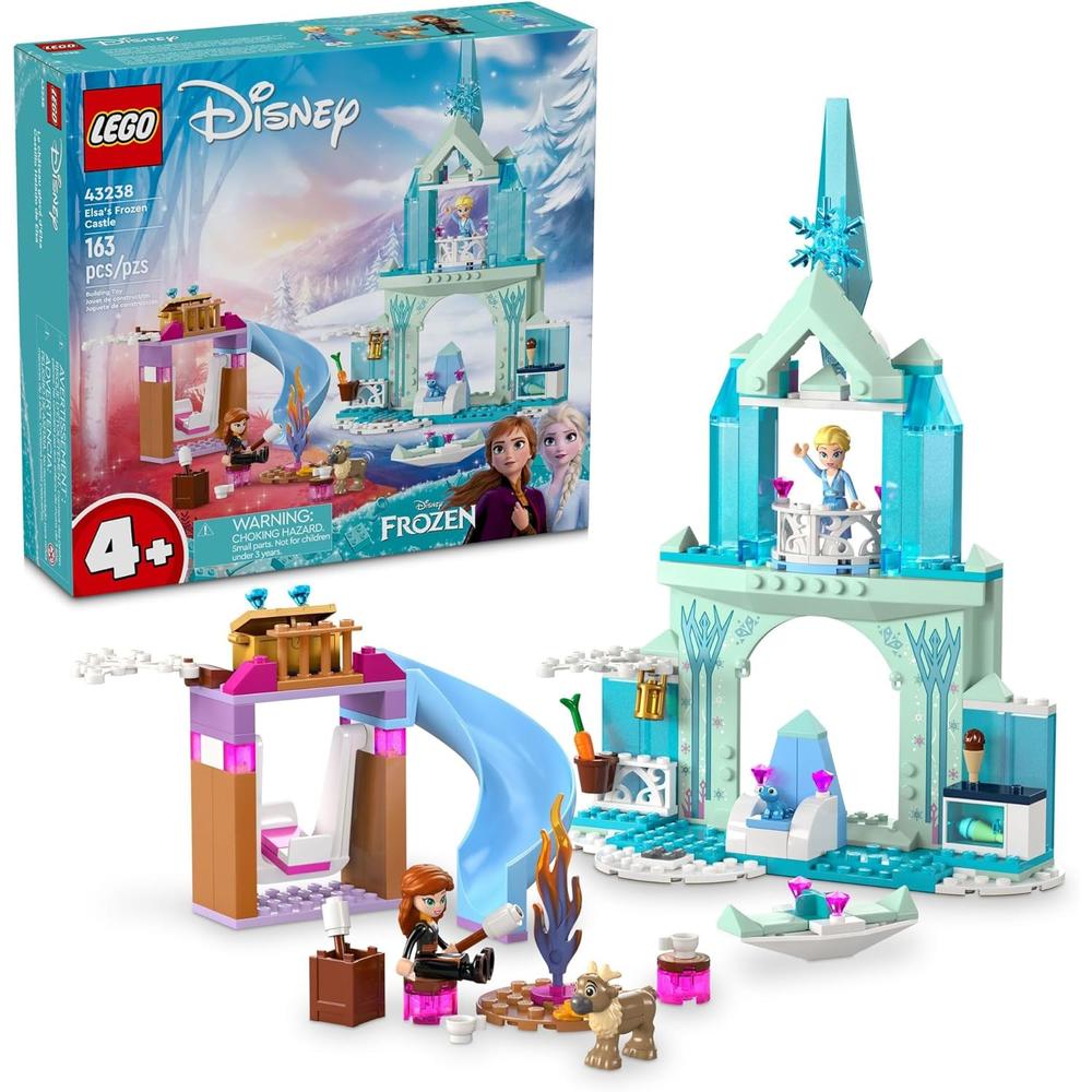 LEGO DISNEY FROZEN CASTILLO DE LA PRINCESA ELSA, SET DE CONSTRUCCIÓN PARA NIÑOS - 1