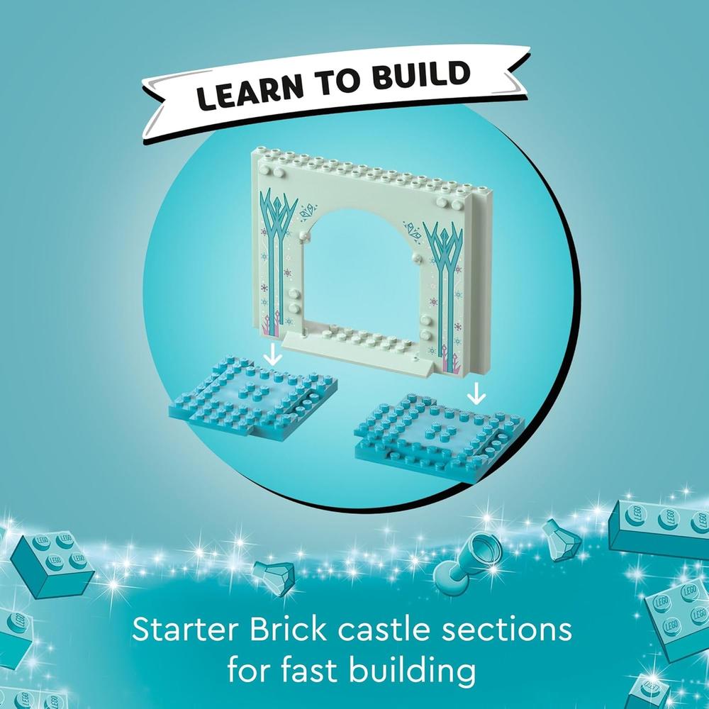LEGO DISNEY FROZEN CASTILLO DE LA PRINCESA ELSA, SET DE CONSTRUCCIÓN PARA NIÑOS - 5