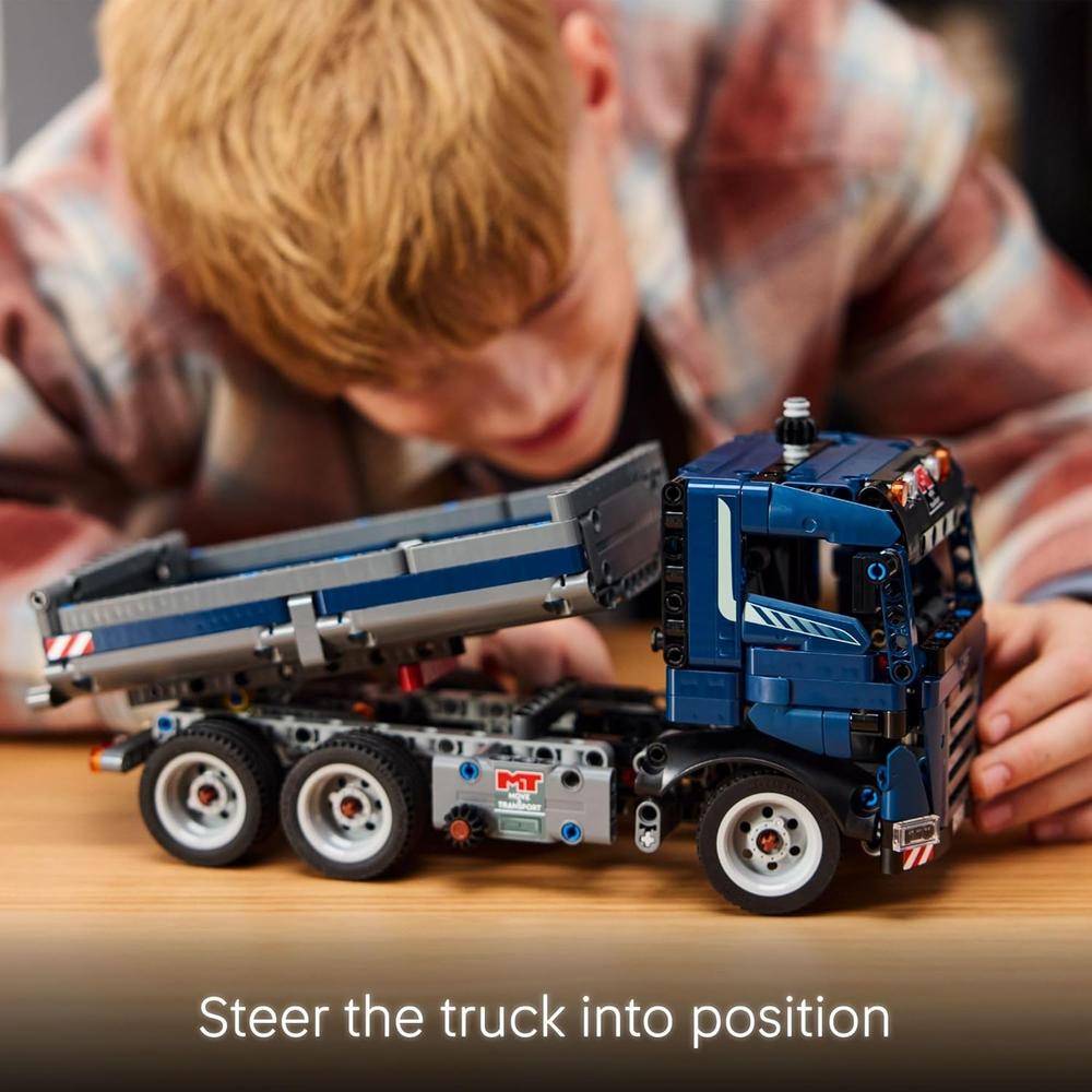 LEGO TECHNIC CAMIÓN VOLQUETE DE JUGUETE, SET DE CONSTRUCCIÓN Y DIVERSIÓN - 6
