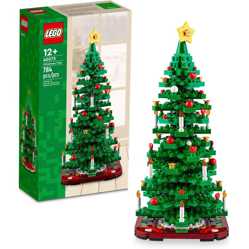 LEGO ÁRBOL DE NAVIDAD MINI SET DECORATIVO DE MESA IDEAL PARA NIÑOS Y NIÑAS - 1
