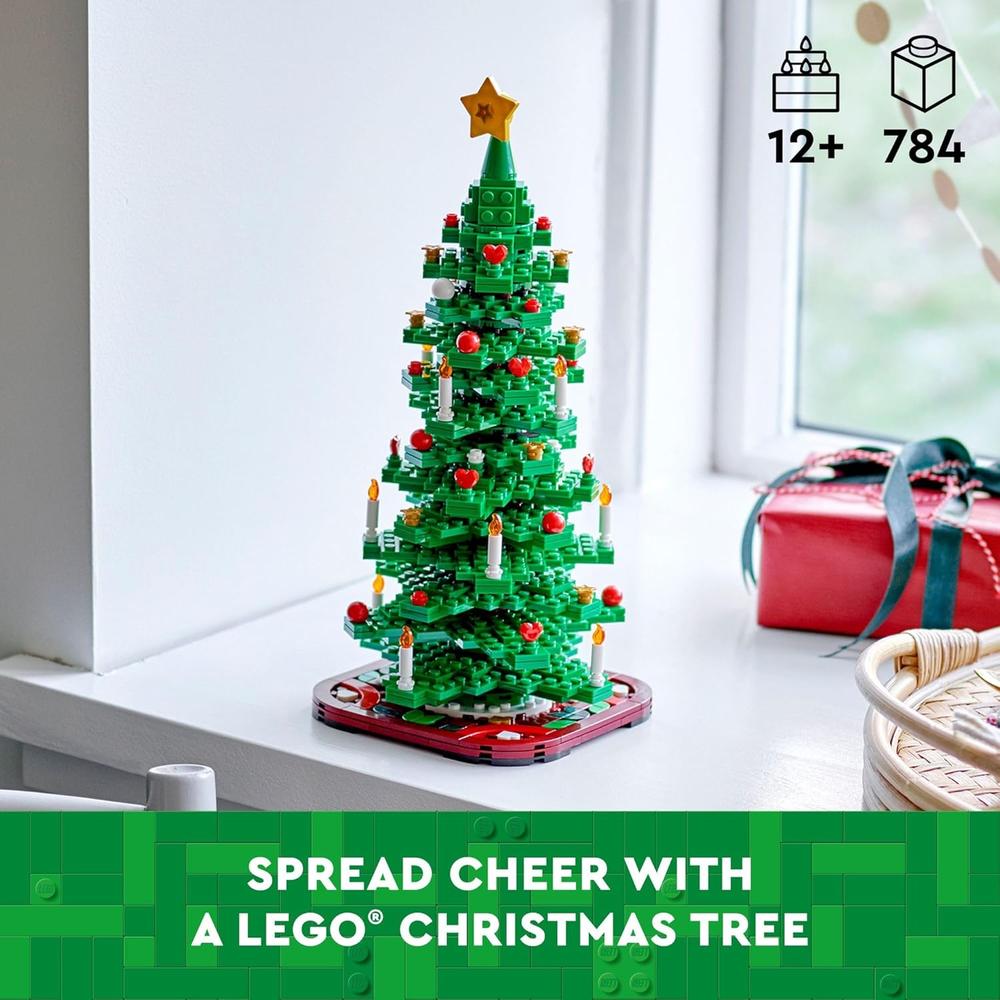 LEGO ÁRBOL DE NAVIDAD MINI SET DECORATIVO DE MESA IDEAL PARA NIÑOS Y NIÑAS - 2