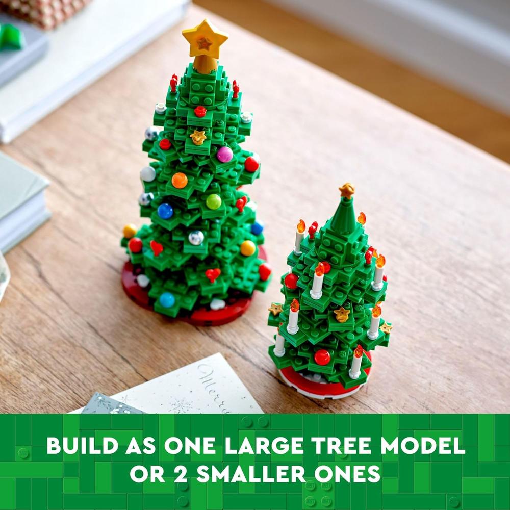 LEGO ÁRBOL DE NAVIDAD MINI SET DECORATIVO DE MESA IDEAL PARA NIÑOS Y NIÑAS - 3