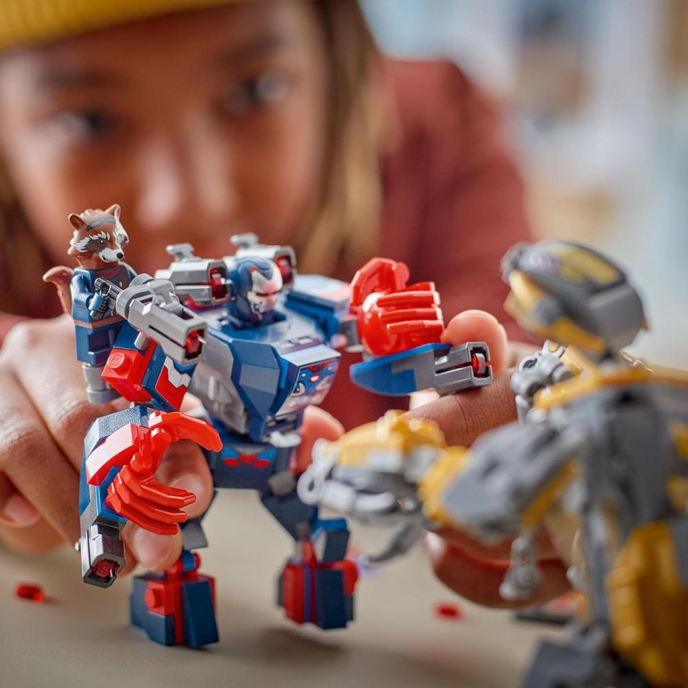 LEGO MARVEL AVENGERS ENDGAME THOR VS CHITAURI, SET DE 7 MINIFIGURAS - 4