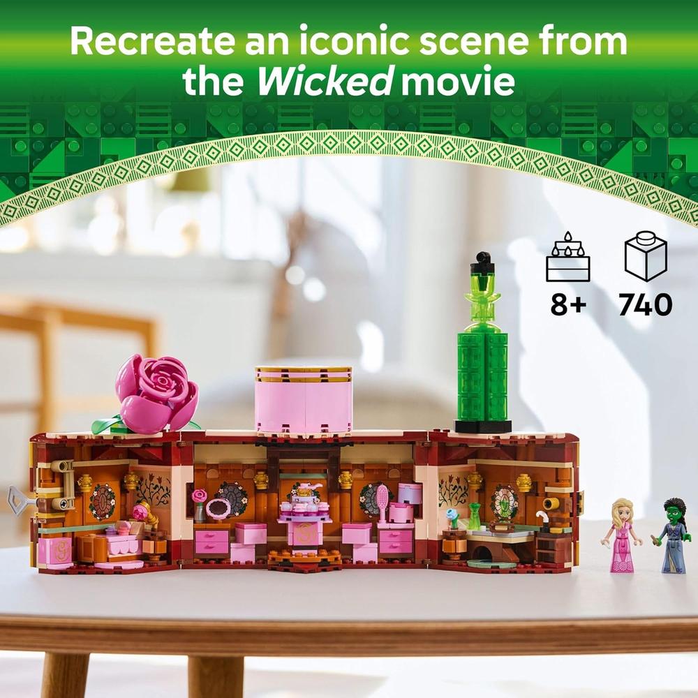 LEGO WICKED EL DORMITORIO DE GLINDA Y ELPHABA, CASA DE MUÑECAS PARA NIÑOS - 2