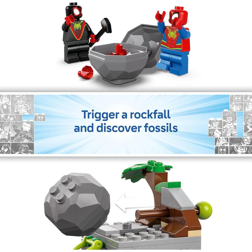 LEGO MARVEL SPIDEY Y AMIGOS: SPIDEY DINO CRAWLER RESCUE, SET PREESCOLAR - 4