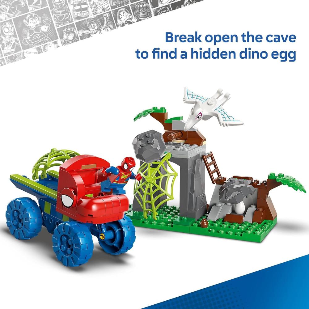 LEGO MARVEL SPIDEY Y AMIGOS: SPIDEY DINO CRAWLER RESCUE, SET PREESCOLAR - 5