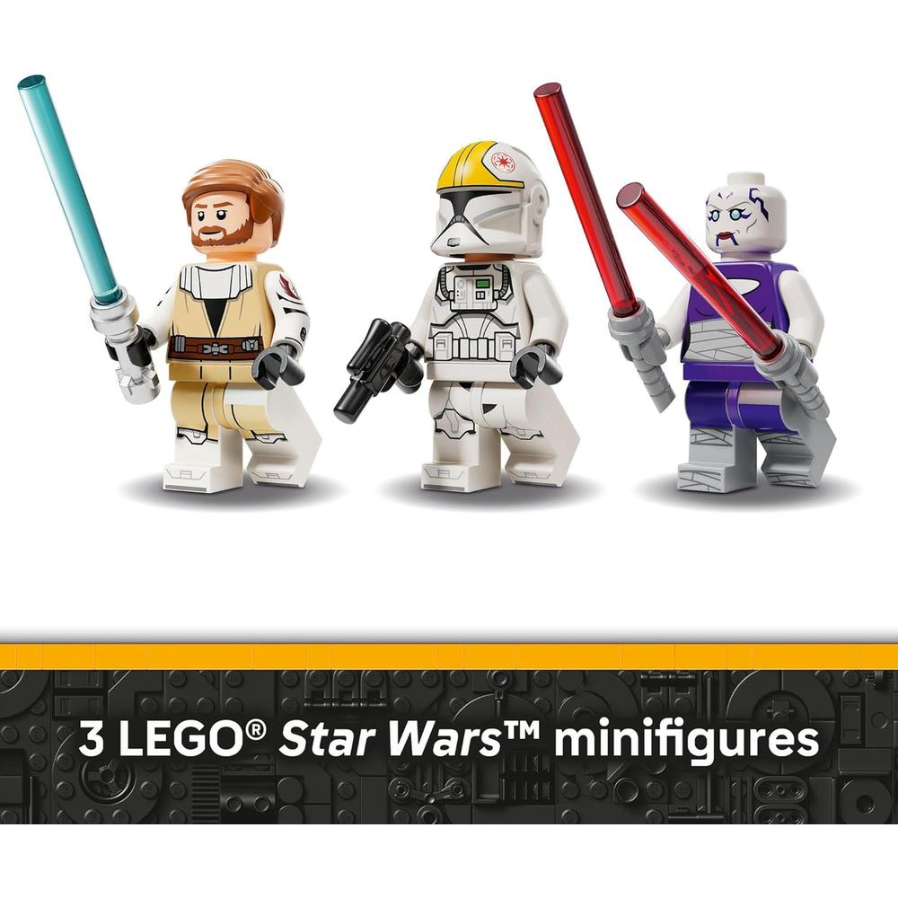 LEGO STAR WARS THE CLONE WARS V-19 TORRENT, CAZA ESTELAR CON 3 MINIFIGURAS - 5