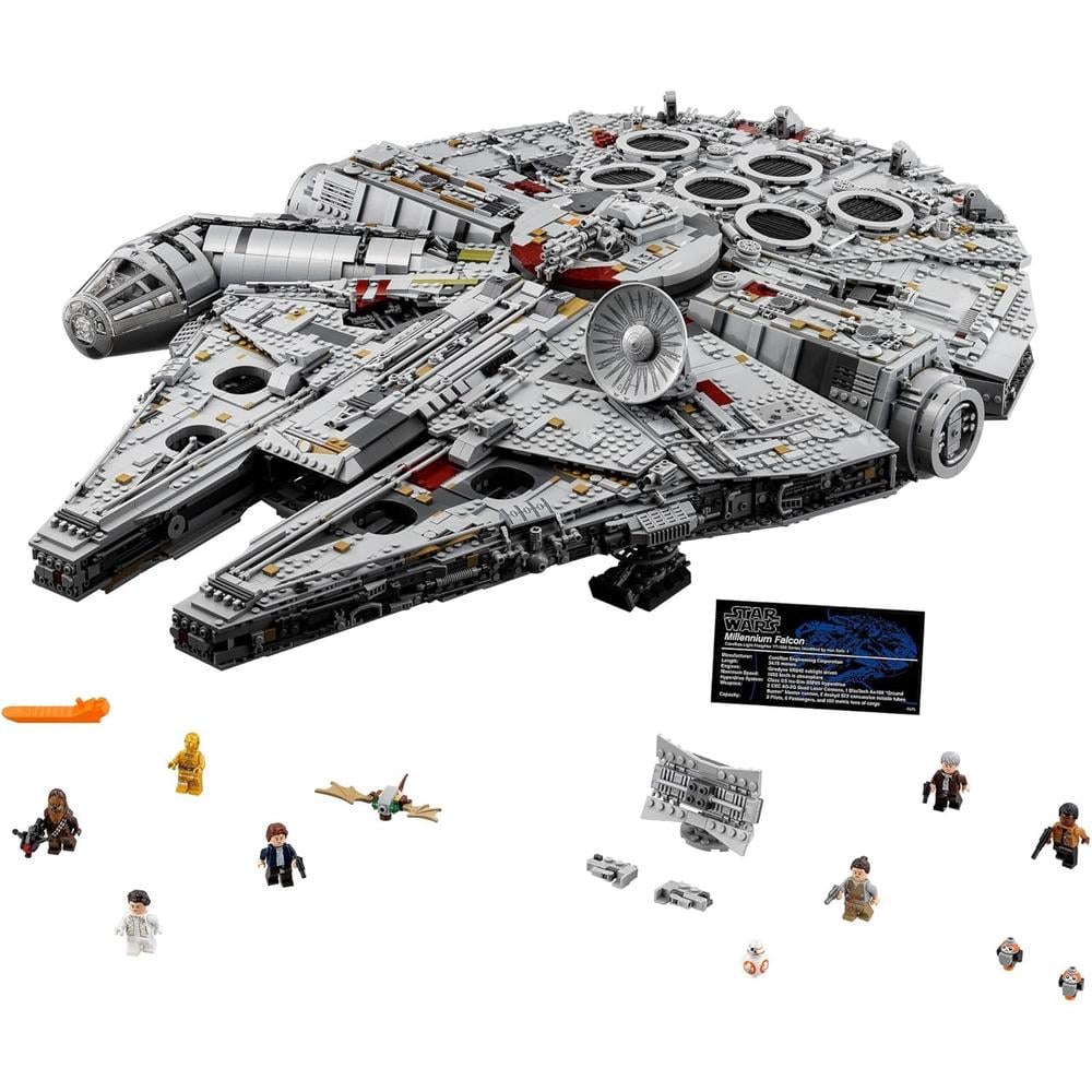LEGO STAR WARS HALCÓN MILENARIO SET DE CONSTRUCCIÓN PARA ADULTOS - 5