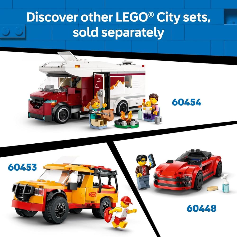 LEGO CITY CAMIÓN TODOTERRENO 4X4 CON MINIFIGURA DE AVENTURERO - 6