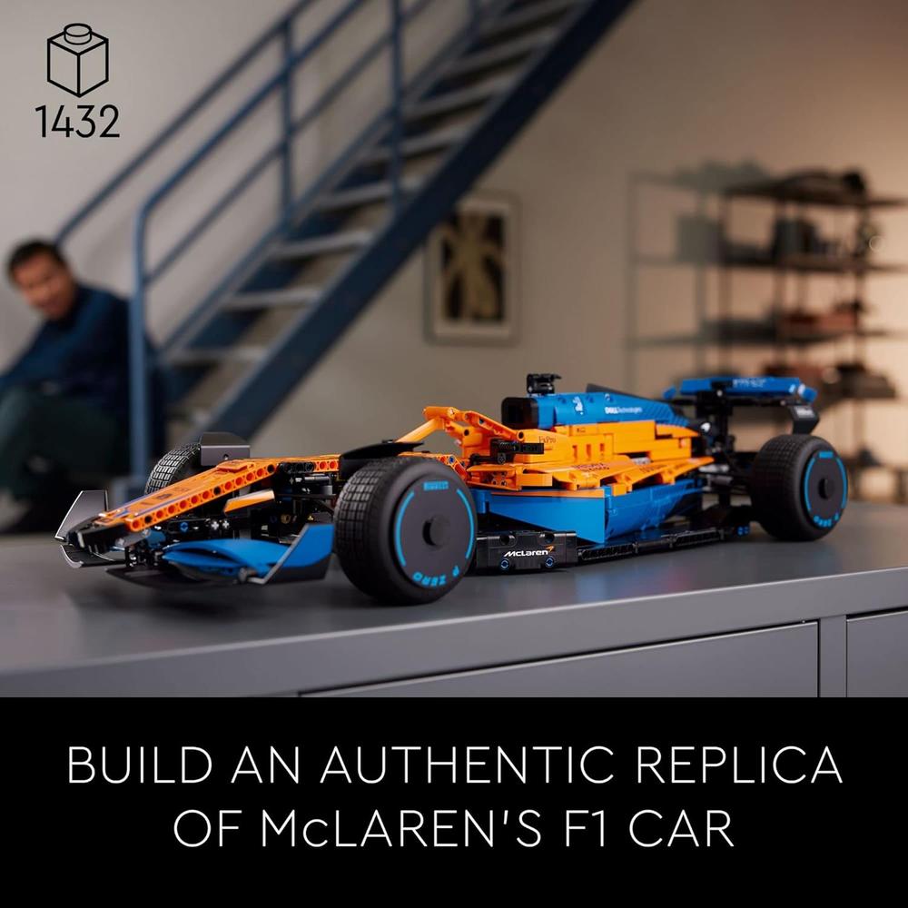 LEGO TECHNIC MCLAREN FÓRMULA 1 KIT DE CONSTRUCCIÓN COCHE DE CARRERAS COLECCIONABLE - 3