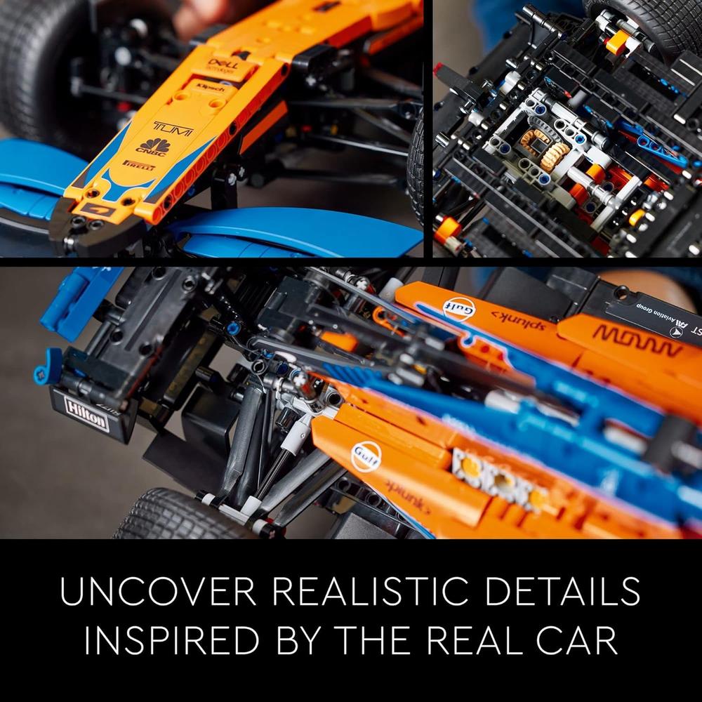 LEGO TECHNIC MCLAREN FÓRMULA 1 KIT DE CONSTRUCCIÓN COCHE DE CARRERAS COLECCIONABLE - 5