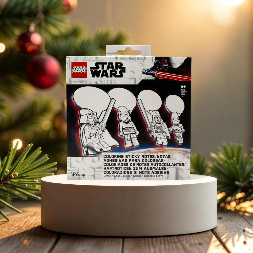 LEGO STAR WARS NOTAS ADHESIVAS DARTH VADER PARA COLOREAR - 2