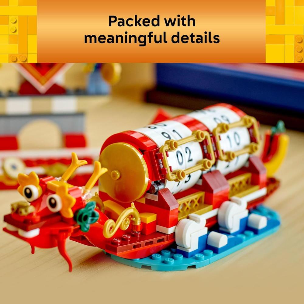 LEGO CALENDARIO FESTIVO, JUGUETE EDUCATIVO PARA AÑO NUEVO LUNAR Y FESTIVAL - 5