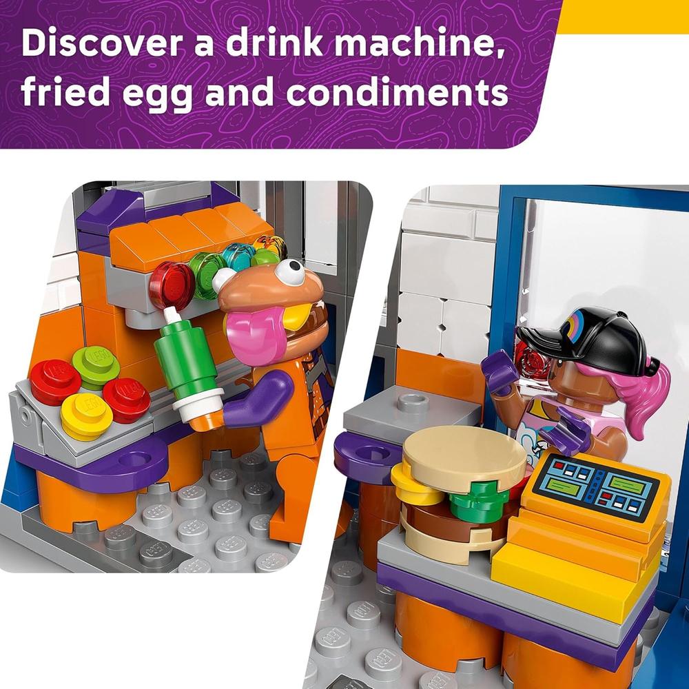 LEGO FORTNITE RESTAURANTE DURRR BURGER, JUGUETE DE CONSTRUCCIÓN CON MINIFIGURAS - 4