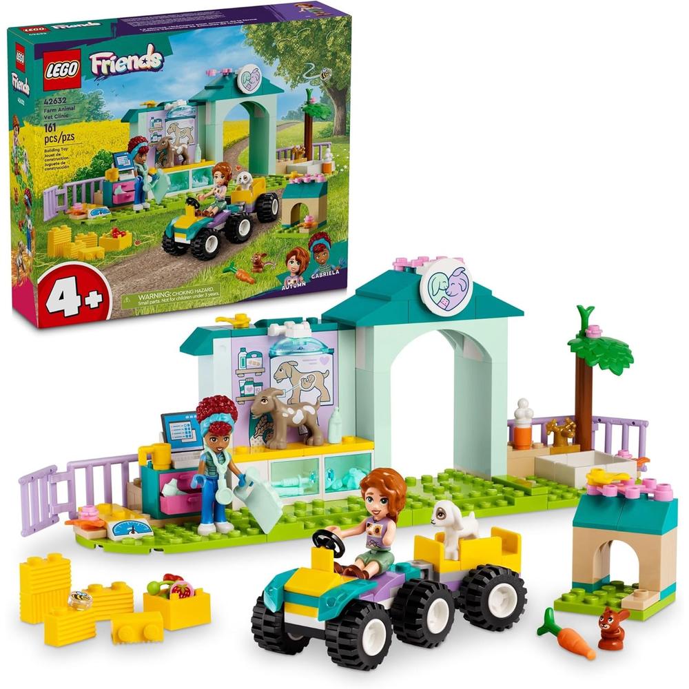 LEGO FRIENDS CLÍNICA VETERINARIA DE ANIMALES DE GRANJA CON 2 MINIMUÑECAS - 1