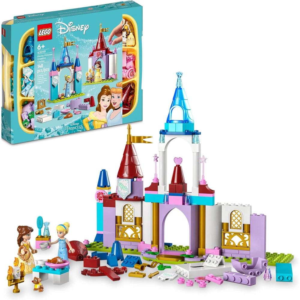LEGO DISNEY CASTILLO CREATIVO DE PRINCESAS SET CON MUÑECAS Y CLASIFICADOR - 1