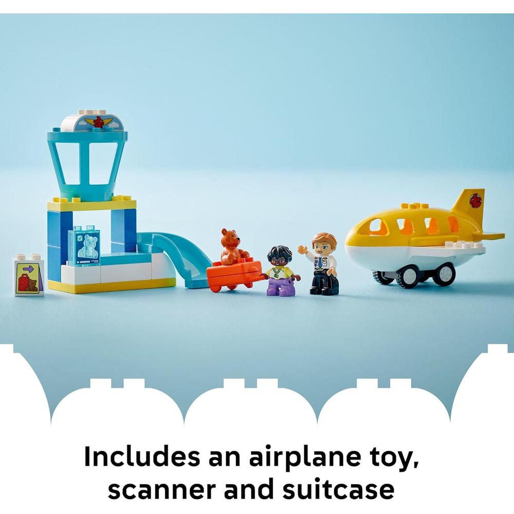 LEGO DUPLO PRIMERA VEZ EN EL AEROPUERTO, JUGUETE EDUCATIVO - 4