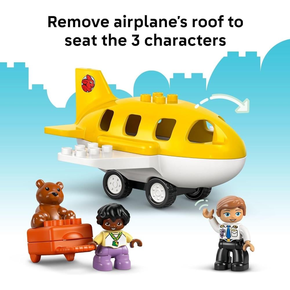 LEGO DUPLO PRIMERA VEZ EN EL AEROPUERTO, JUGUETE EDUCATIVO - 5