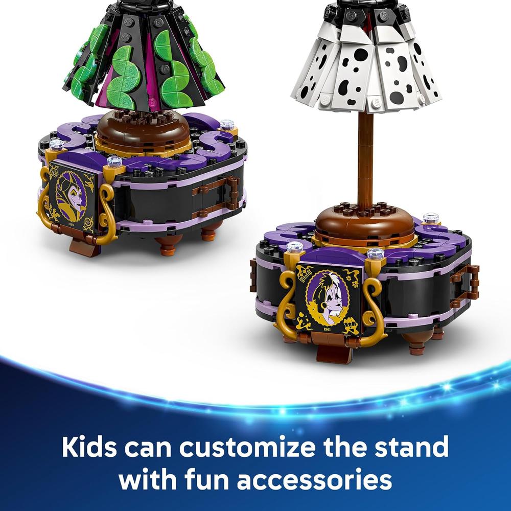 LEGO DISNEY VESTIDOS DE MALÉFICA Y CRUELLA DE VIL, JUGUETE DE CONSTRUCCIÓN - 5