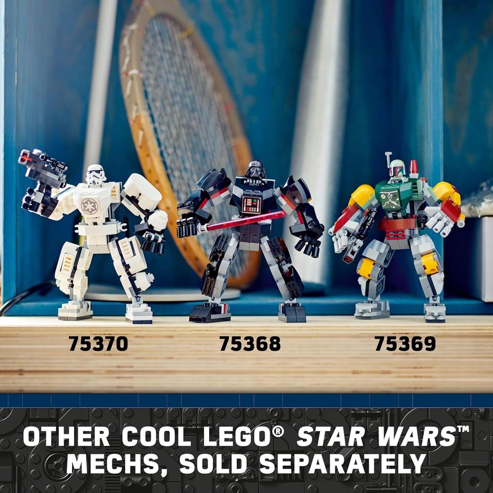 LEGO STAR WARS BOBA FETT MECH FIGURA CONSTRUIBLE CON BLÁSTER Y MOCHILA PROPULSORA - 6