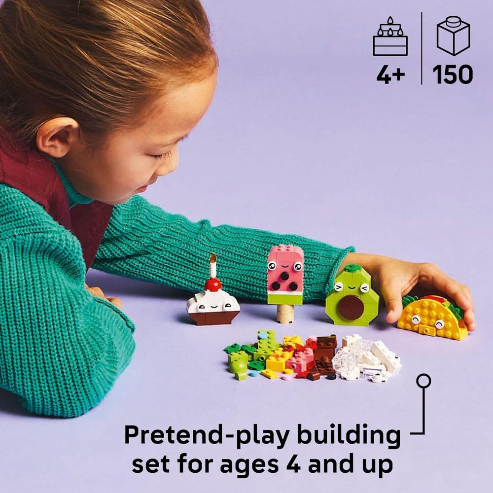 LEGO CLASSIC COMIDA CREATIVA, JUEGO DE COMIDA DE IMITACIÓN Y CONSTRUCCIÓN - 2