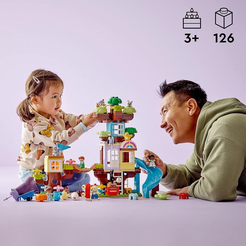LEGO DUPLO CASA DEL ÁRBOL 3 EN 1 SET CREATIVO INFANTIL CON FIGURAS INCLUIDAS - 2