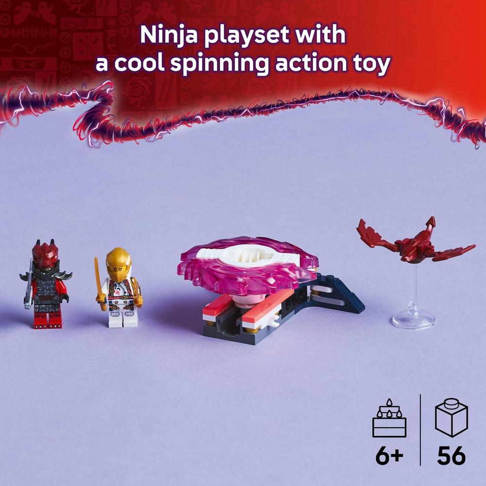 LEGO NINJAGO SPINJITZU DRAGÓN DE SORA, JUGUETE DE CONSTRUCCIÓN CON MINIFIGURAS - 2