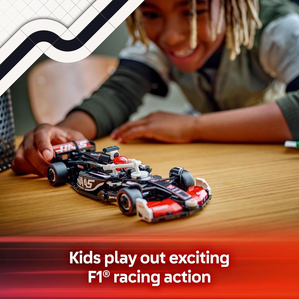 LEGO SPEED CHAMPIONS MONEYGRAM HAAS F1 TEAM VF-24, COCHE DE JUGUETE PARA NIÑOS - 3