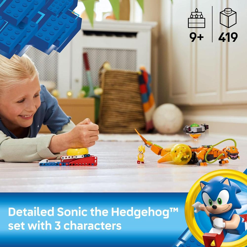 LEGO SONIC SUPER SHADOW VS BIOLIZARD, SET DE CONSTRUCCIÓN Y JUEGO COLECCIONABLE - 2