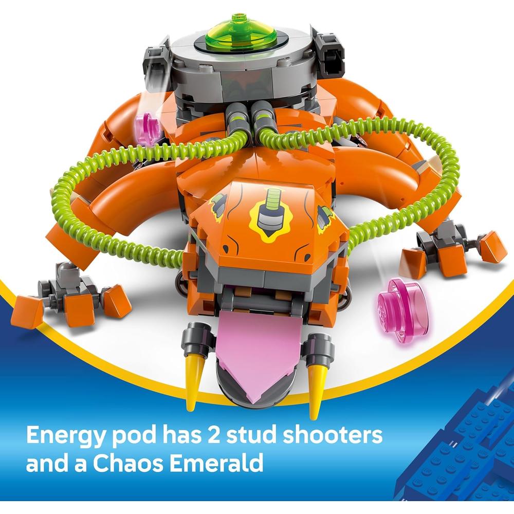 LEGO SONIC SUPER SHADOW VS BIOLIZARD, SET DE CONSTRUCCIÓN Y JUEGO COLECCIONABLE - 5