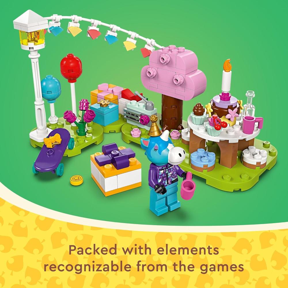 LEGO ANIMAL CROSSING FIESTA DE CUMPLEAÑOS DE JULIAN CON MINIFIGURA DE CABALLO - 5