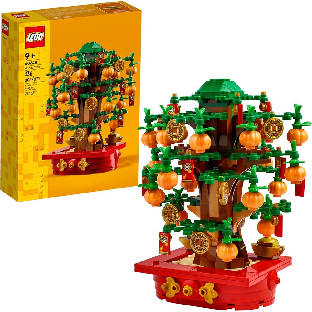 LEGO ÁRBOL DEL DINERO SET DECORATIVO DE CONSTRUCCIÓN CULTURAL AÑO NUEVO LUNAR - 1