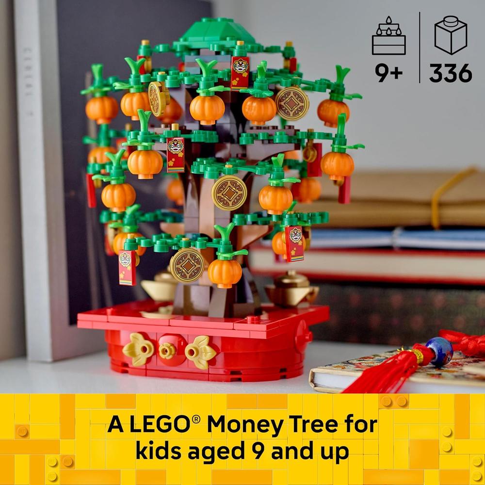 LEGO ÁRBOL DEL DINERO SET DECORATIVO DE CONSTRUCCIÓN CULTURAL AÑO NUEVO LUNAR - 2