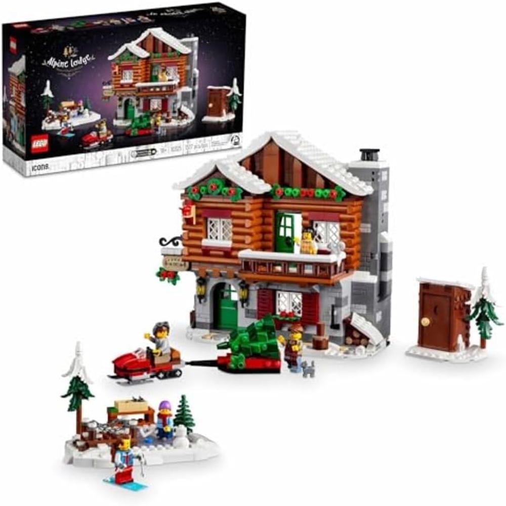 LEGO ICONS CABAÑA ALPINA, KIT DE CONSTRUCCIÓN COLECCIONABLE PARA ADULTOS - 1