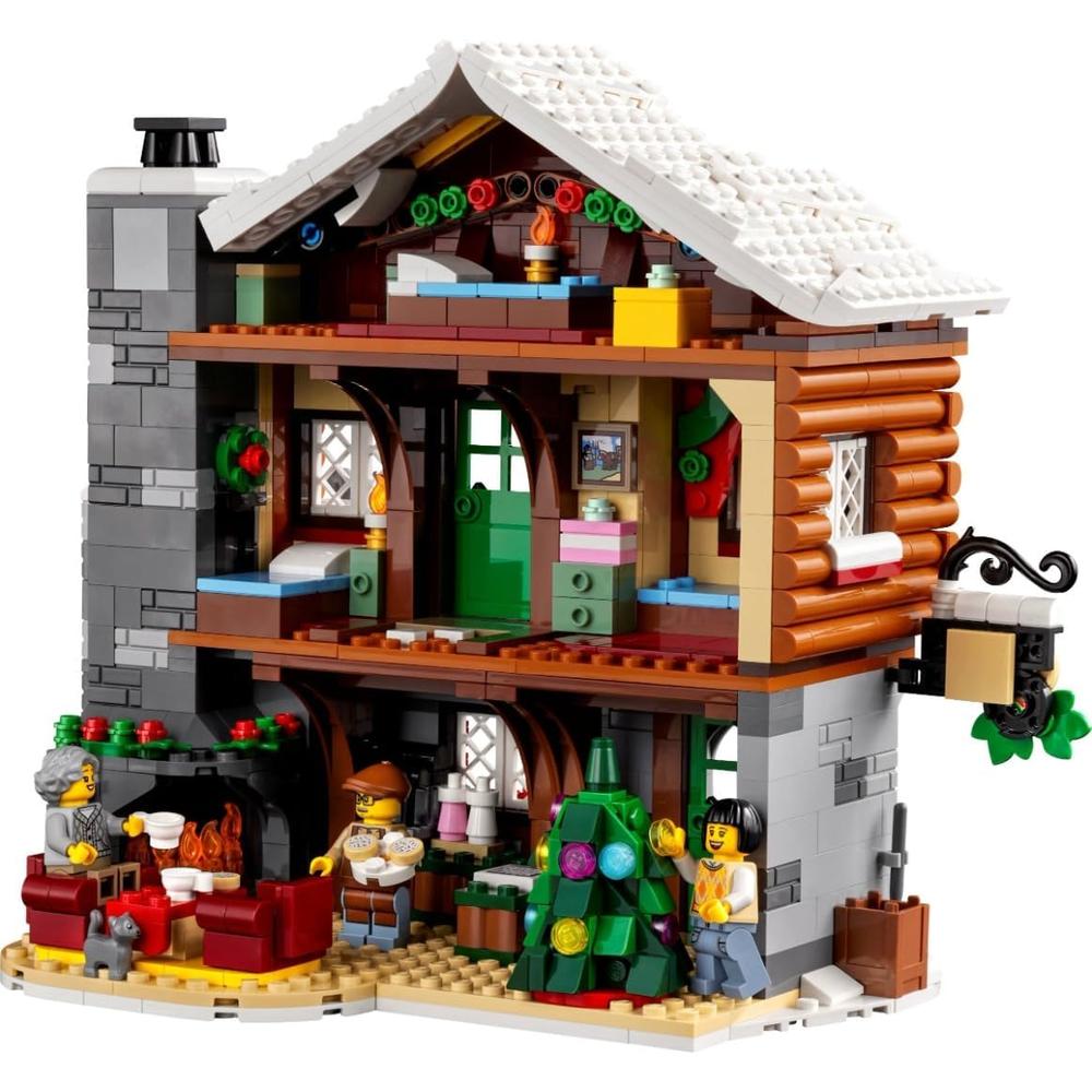 LEGO ICONS CABAÑA ALPINA, KIT DE CONSTRUCCIÓN COLECCIONABLE PARA ADULTOS - 4