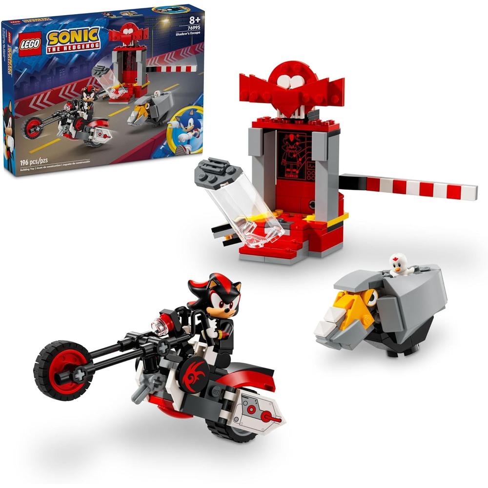 LEGO SONIC SHADOW ESCAPE CON MOTOCICLETA Y FIGURAS DE VIDEOJUEGOS - 1
