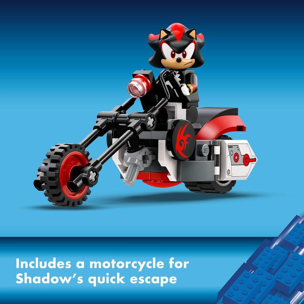 LEGO SONIC SHADOW ESCAPE CON MOTOCICLETA Y FIGURAS DE VIDEOJUEGOS - 4