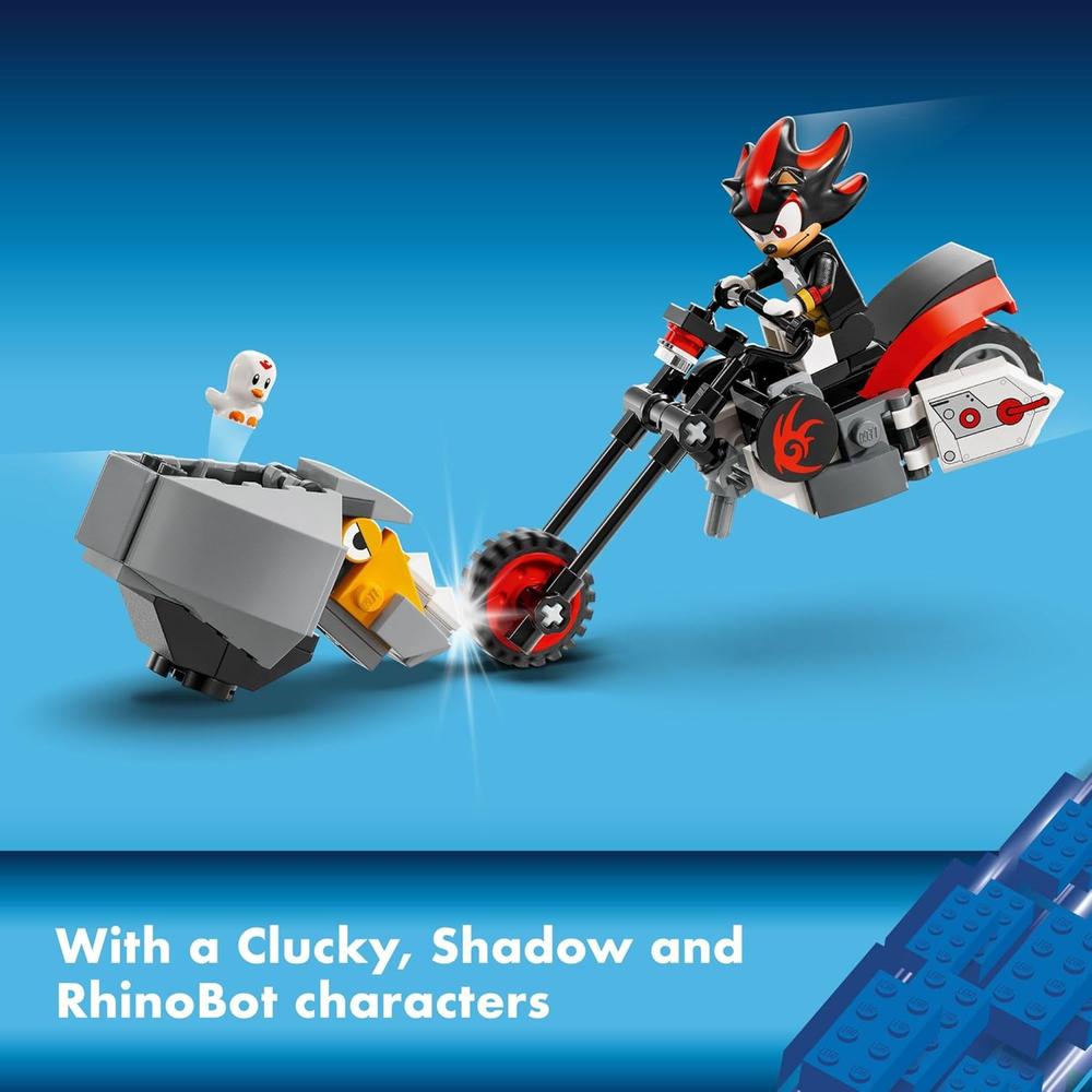 LEGO SONIC SHADOW ESCAPE CON MOTOCICLETA Y FIGURAS DE VIDEOJUEGOS - 6